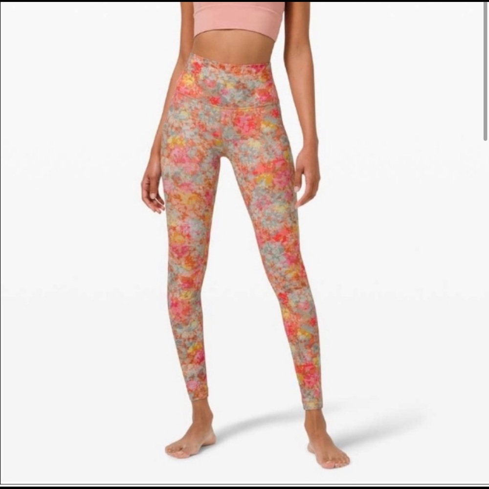 Lululemon floral Aligns